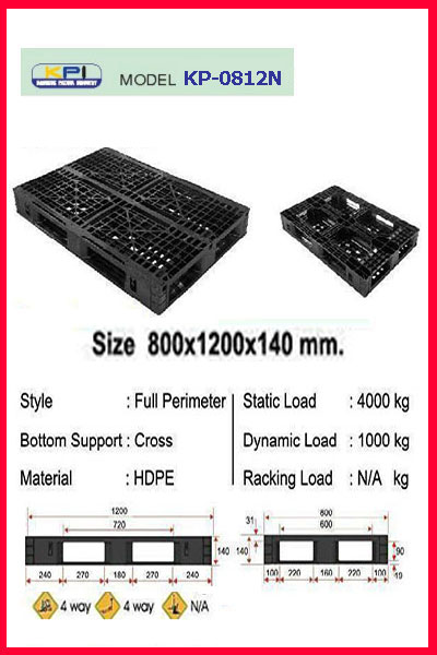 Pallet-Plastic-KP-0812N